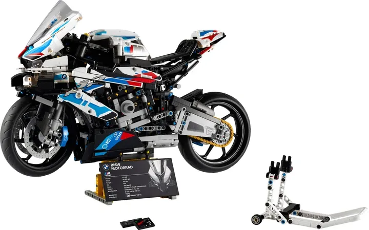 Конструктор мотоцикл Technik BMW M 1000RR (42130), 1920 деталей совместимый с lego лего Киев - изображение 4