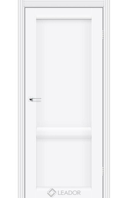 Двери LAURA 02 Полотно, эко-шпон Белый мат Киев - изображение 1