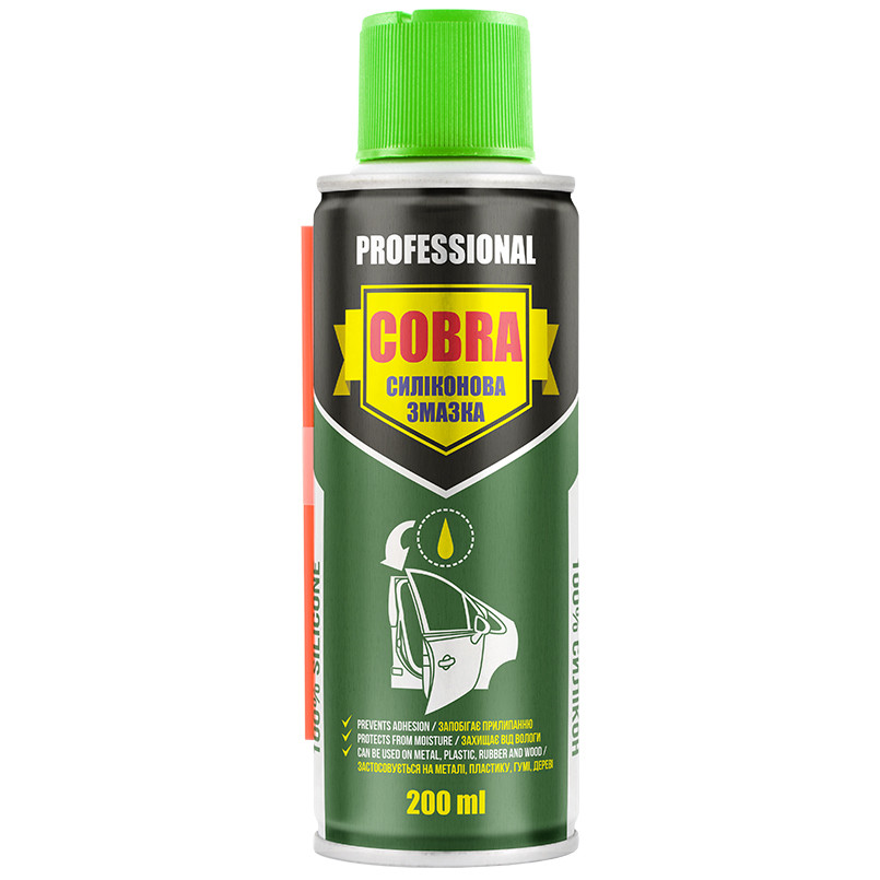 Смазка силиконовая Nowax Silicone Spray Cobra 200мл Львов - изображение 1