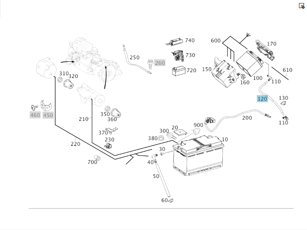 Mercedes-Benz  A0249974982 Трубка відведення газів та рідини з АКБ CLS C219 E-class W211 ML W164 R-class short W251 C-Class W205 GLC X253 C-class W203 Одесса - изображение 3
