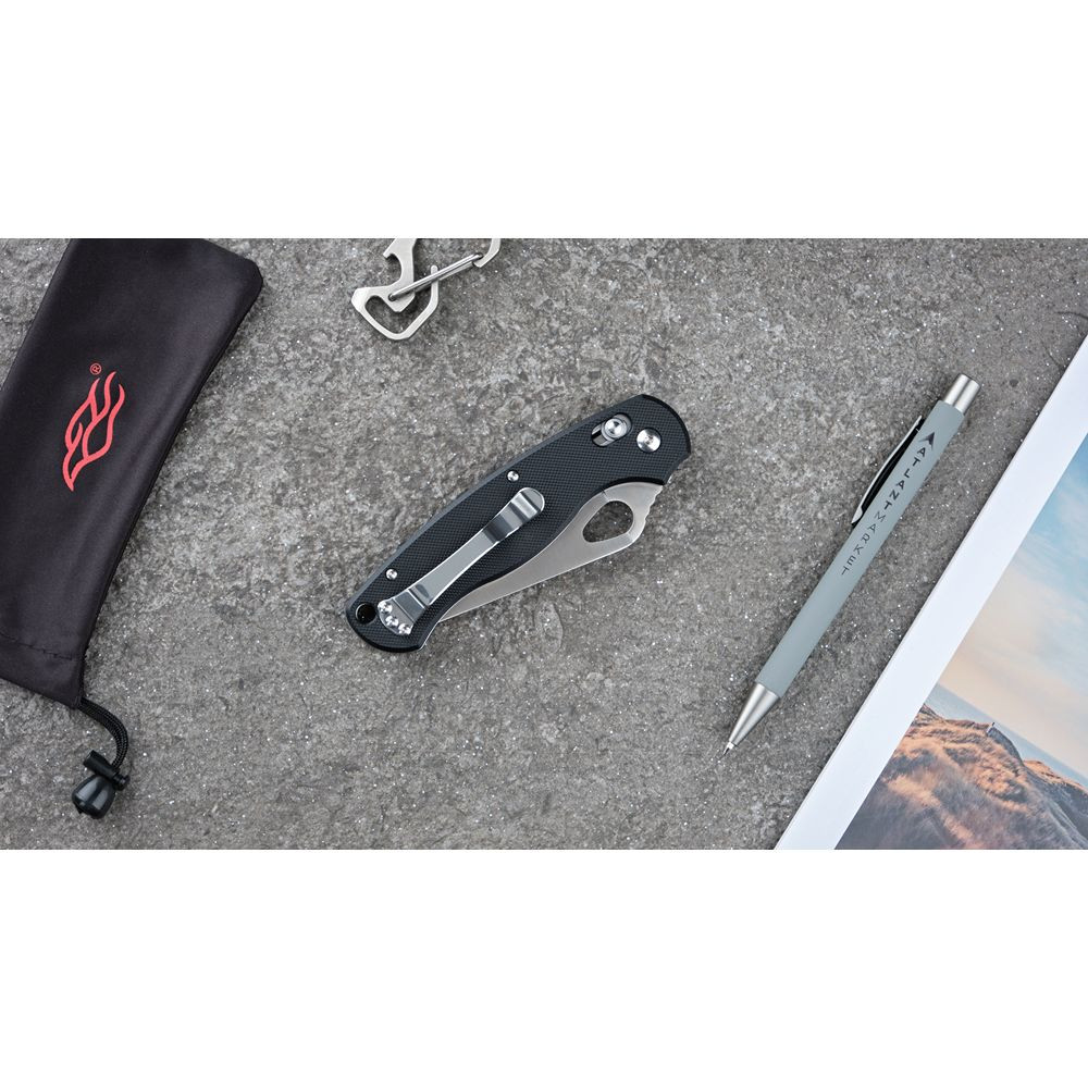 Ніж складаний Ganzo G729-BK чорний Киев - изображение 7