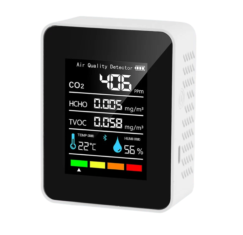Детектор якості повітря MT05 Monitor CO2 (Білий) Вінниця - фото 1
