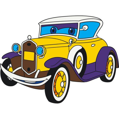 Картина по номерам ArtCraft Ретро автівка 25х30 см (15068-AC) Винница - изображение 1