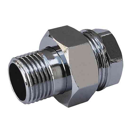 Сгон американка прямая SOLOMON 1″ CHROM 1620 (000002493) Киев