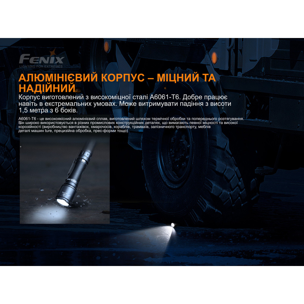 Ліхтар ручний Fenix TK06 Київ - фото 13