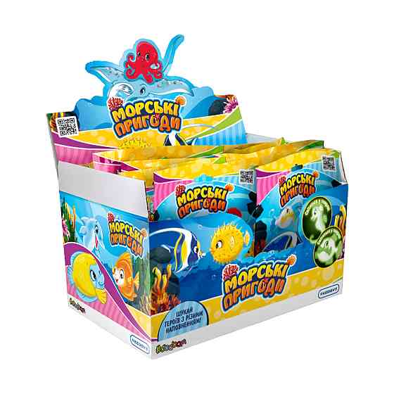 Стретч-іграшка у вигляді тварини – Морські пригоди Дніпро