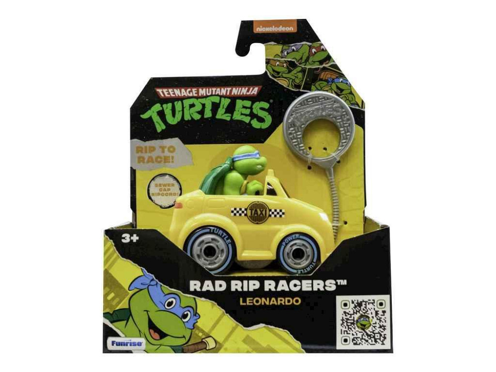 Черепашки-ніндзя TMNT класичні Гонщик з лаунчером Леонардо 71017 ТМ FUNRISE Київ - фото 1