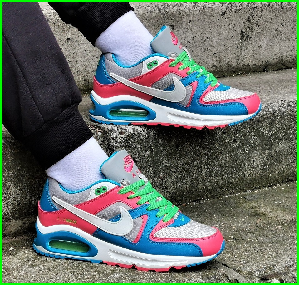 Кроссовки Nike 90 Женские Разноцветные с Амортизацией Цветные Найк (размеры: 36,37,38) Видео Обзор Днепр - изображение 3