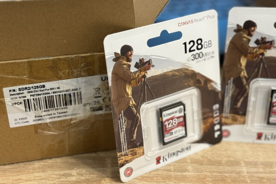 Kingston 128 GB SDXC Class 10 UHS-II U3 Canvas React Plus (SDR2/128GB) Киев - изображение 2