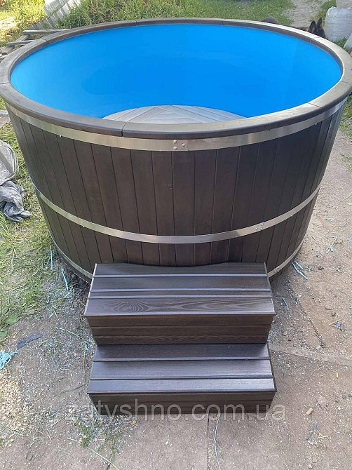 Купель дубовая 2 метра в диаметре Киев - изображение 4
