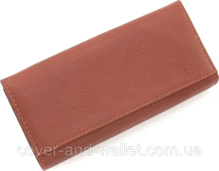 Класичний шкіряний жіночий гаманець на магнітній фіксації Marco Coverna Київ - фото 5
