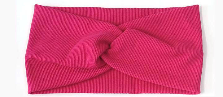 Пов'язка на голову жіноча малинова Київ - фото 1