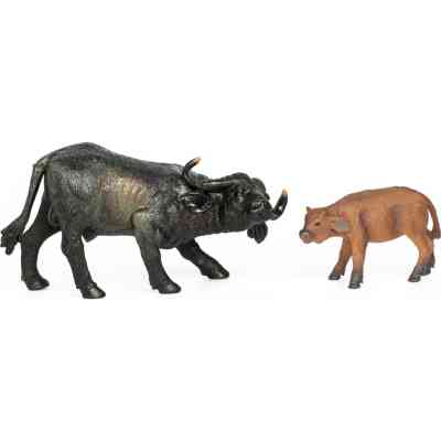 Фігурка Kids Team Сафарі Африканський бик і теля (Q9899-A25_1) Вінниця