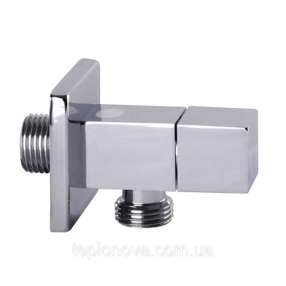 Кран полуоборотный угловой SOLOMON 1/2″х3/4″ CUBE 7078 Черновцы - изображение 4