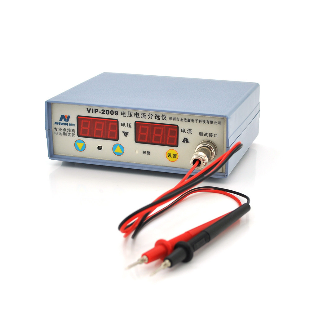 Тестер напруги Newre VIP-2009 Вимірювання: V, A. Функції: перевірка акумуляторів, сортування за напругою та струмом, звукова Київ - фото 1