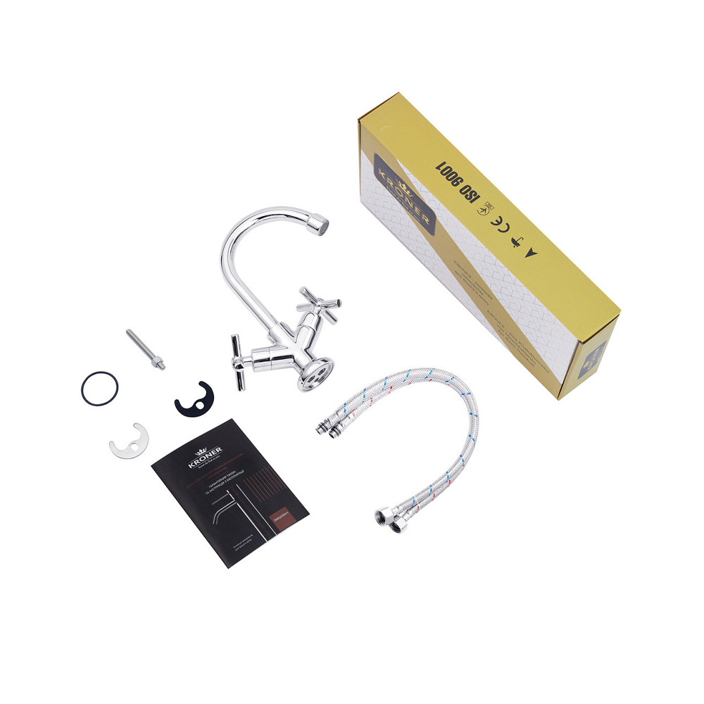 Змішувач для раковини Kroner KRM Aller - C010 Київ - фото 7