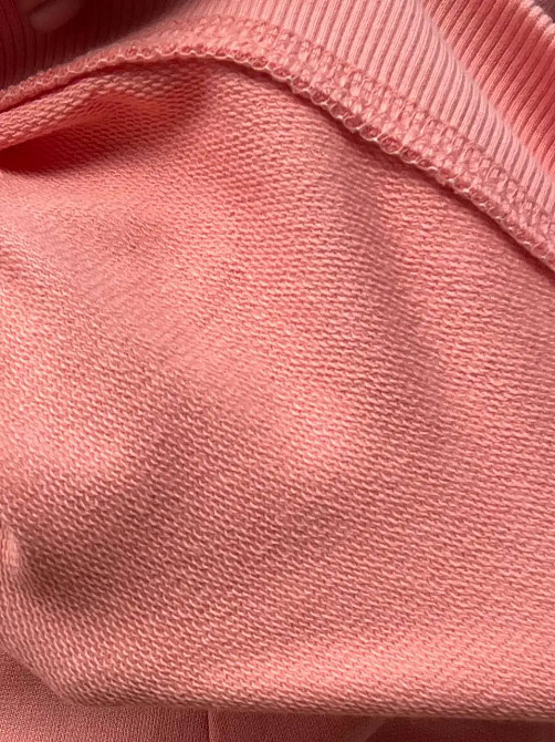 Костюм женский Pepper&mint FA24-01 базовый двунитка без утепления свитшот оверсайз и джогеры на резинке персиковый, персиковый, M Киев - изображение 2