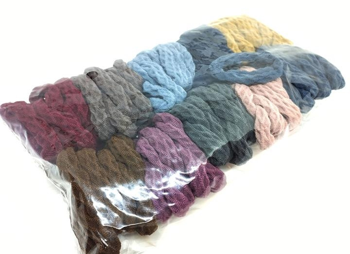 Резинки для волосся кольорові 100 шт Київ - фото 1