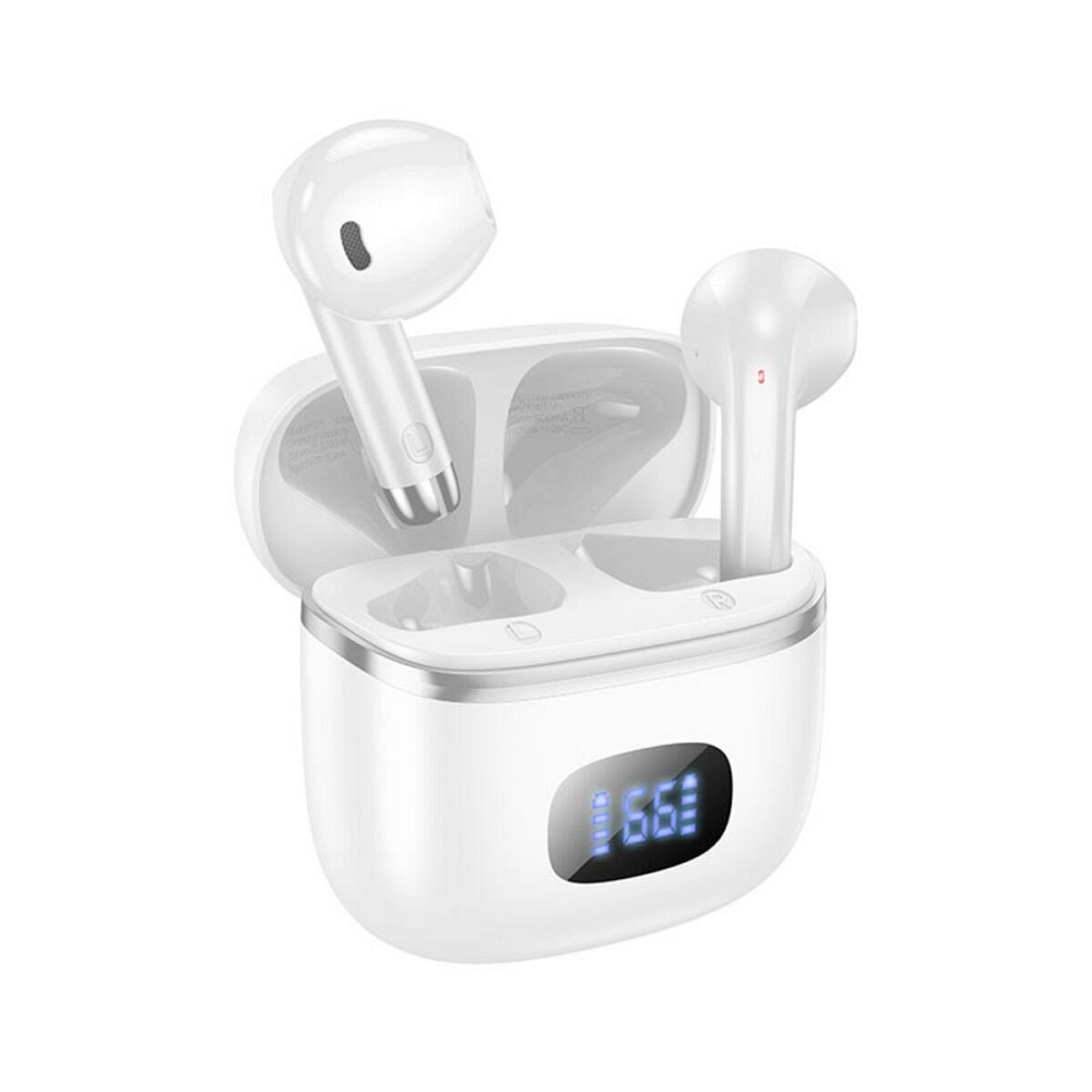 Навушники HOCO EQ1 Music guide true wireless BT headset White Київ - фото 2