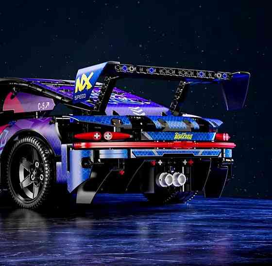 Конструктор Technic Porsche 911 фіолетовий 1580 деталей Порш 911 Київ