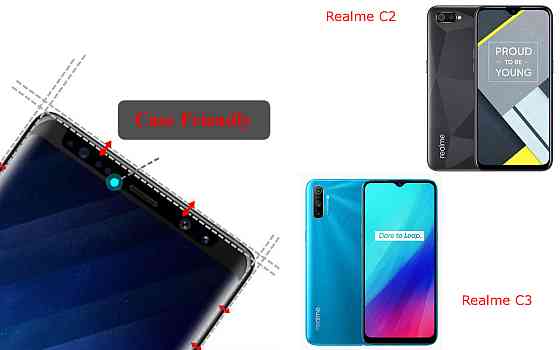 Захисне скло HyperGlass Pro для Realme C2, Realme C3 – максимальна чутливість та захист Київ