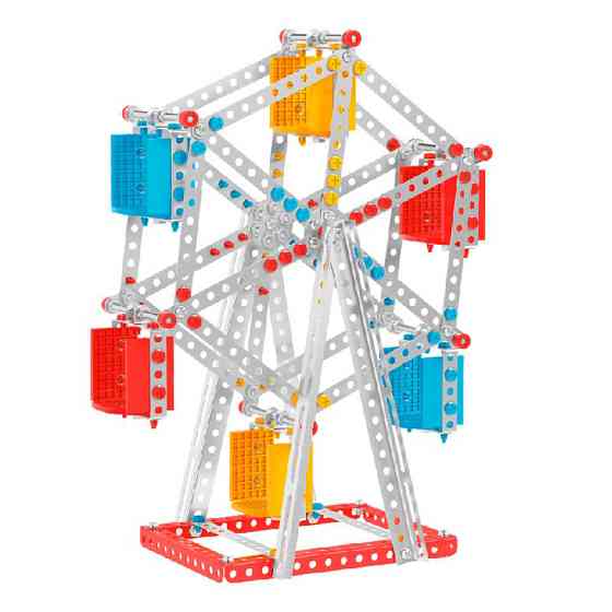 Металевий конструктор Колесо огляду ТехноК 7891TXK, 470 деталей Вінниця