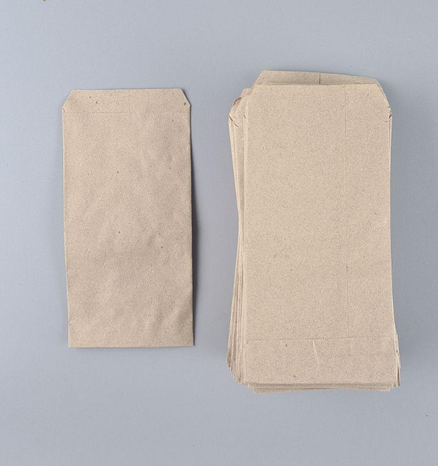 Паперові пакети саше крафт бурей, 90х0х190, 40 г/м2 (100 шт.) Харків - фото 1