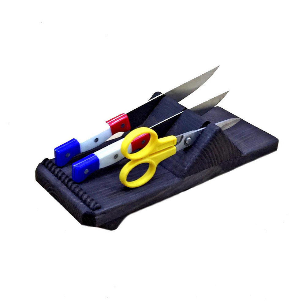 Підставка для ножів "Гонсалес" венге Миколаїв - фото 8