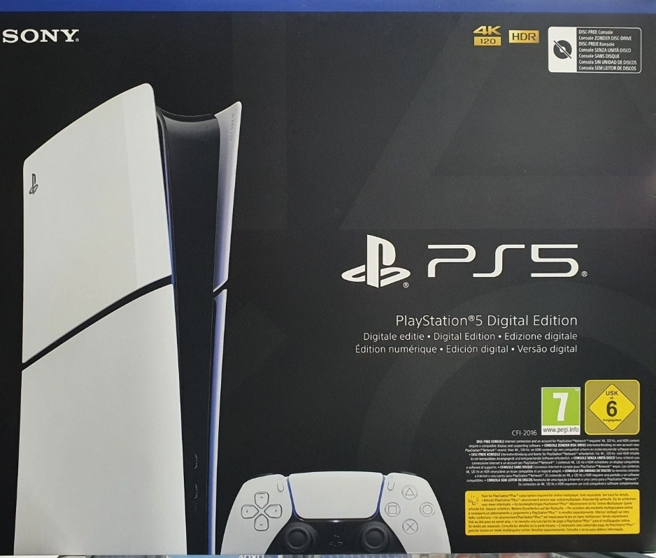 Ігрова приставка Sony PlayStation 5 PS5 1Tb Digital Edition Харків - фото 4