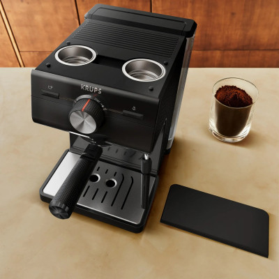 Ріжкова кавоварка еспресо Krups XP381810 Вінниця - фото 6