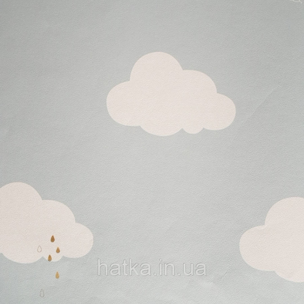 Шпалери флізелінові Decoprint 21114 Sweet Dreams дитячі хмари 0,53x10,05 м Київ - фото 2