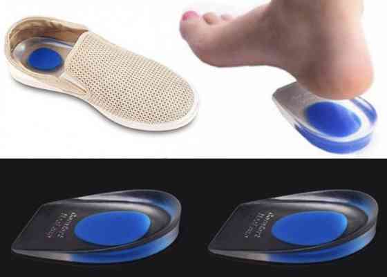 Силиконовая стелька под пятку (Синий) Винница