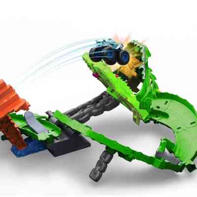 Автотрек Hot Wheels Атака вогняного дракона Monster Trucks (JFR06) Вінниця