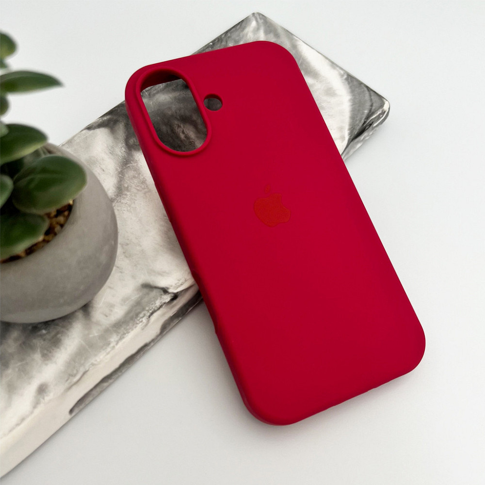 Чохол для смартфона Silicone Full Case AA Open Cam for Apple iPhone 17 21,Rose Red Киев - изображение 4