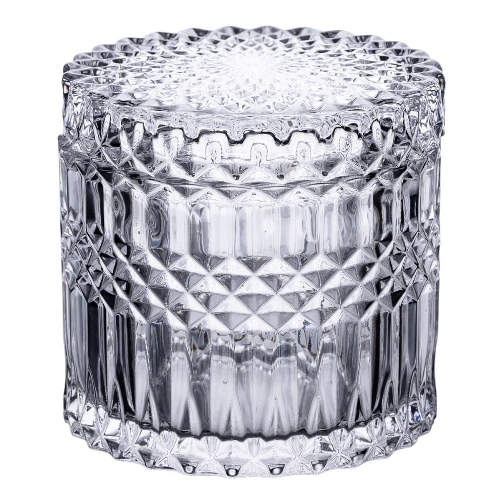 Цукерниця з кришкою я кругла скляна HP-4-100 Коломия - фото 1