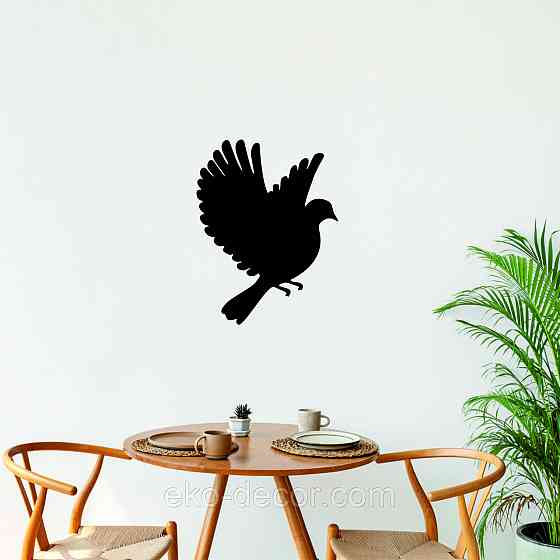 Декоративное настенное Панно «Птичка» Декор на стену(цена за 1шт) Киев