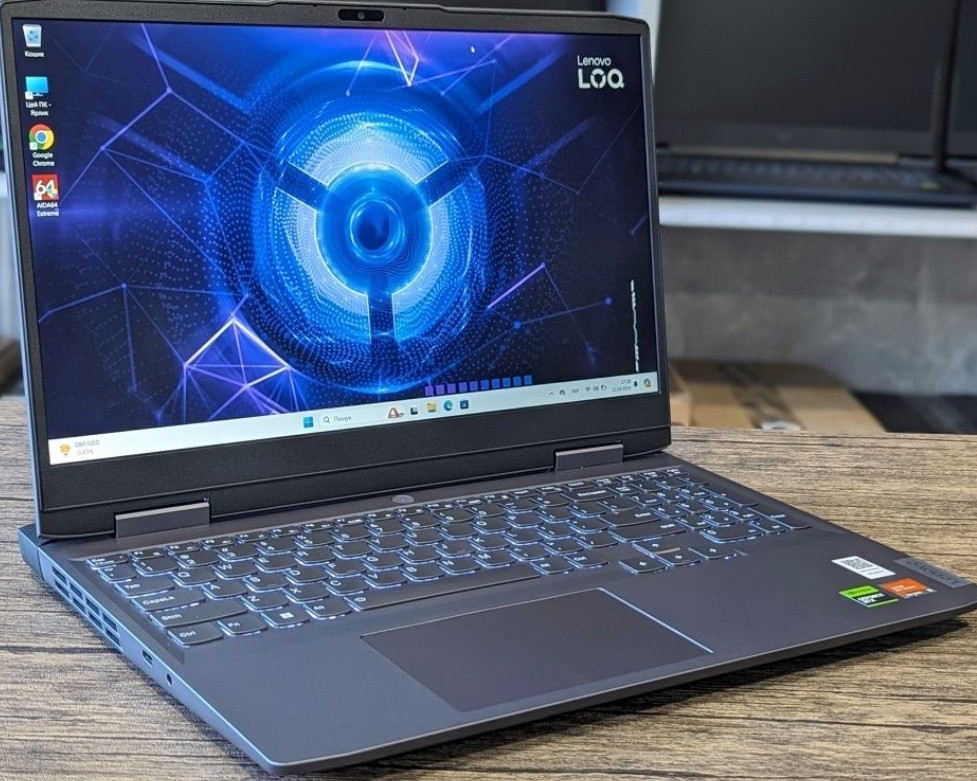 Ноутбук Новый: Lenovo LOQ 244Hz. Ryzen 5-7640HS/16Gb.DDR 5/ SSD 512Gb. RTX 4050- Харьков - изображение 1