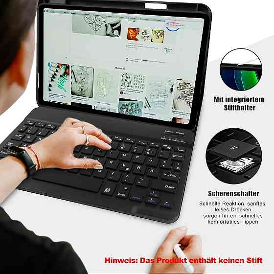 Чехол с клавиатурой для Xiaomi Pad 6 / Pad 6 Pro 11