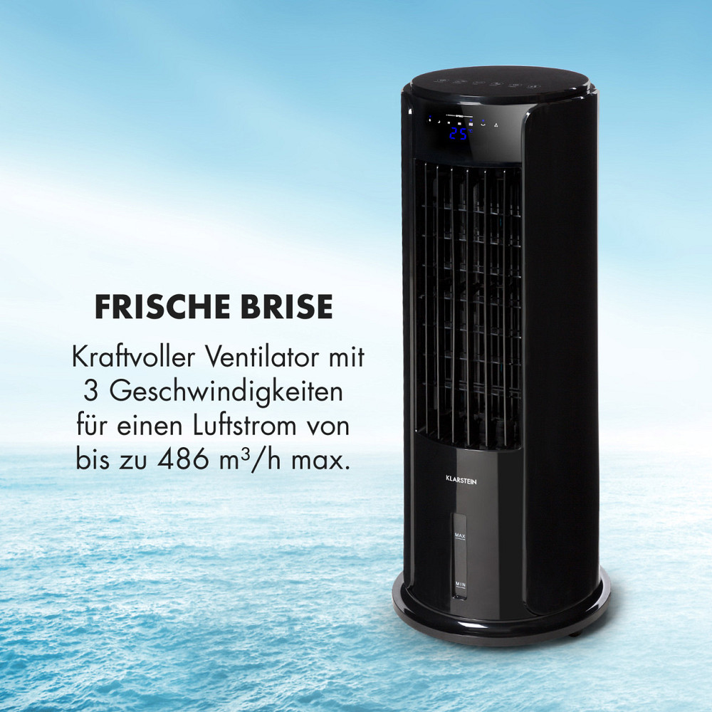 Skyscraper Horizon Air Cooler Fan Humidifier 60 W 486 m3/h 3.5L Tank Black (Німеччина, читати опис) Рівне - фото 5