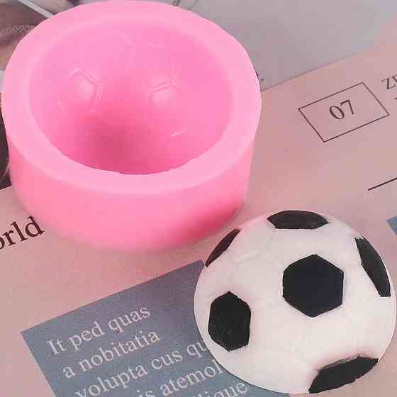 Молд кондитерский Футбольный мяч 54 на 23 мм розовый Киев