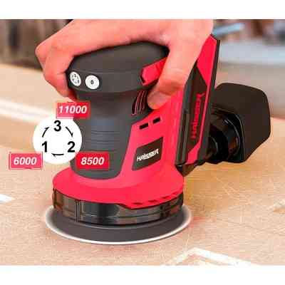 Шліфувальна машина HAISSER RO-118BS (без АКБ та ЗП) (130409) Вінниця