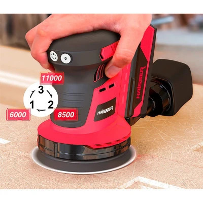 Шліфувальна машина HAISSER RO-118BS (без АКБ та ЗП) (130409) Вінниця - фото 2