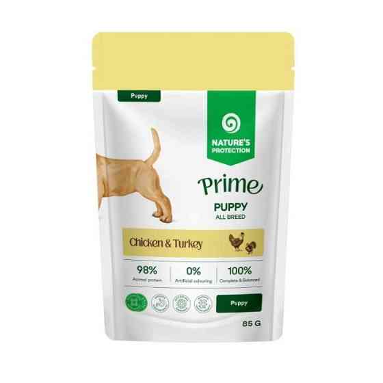 Nature's Protection Prime Puppy Chicken and Turkey Вологий корм для цуценят з куркою та індичкою, 85 г Киев