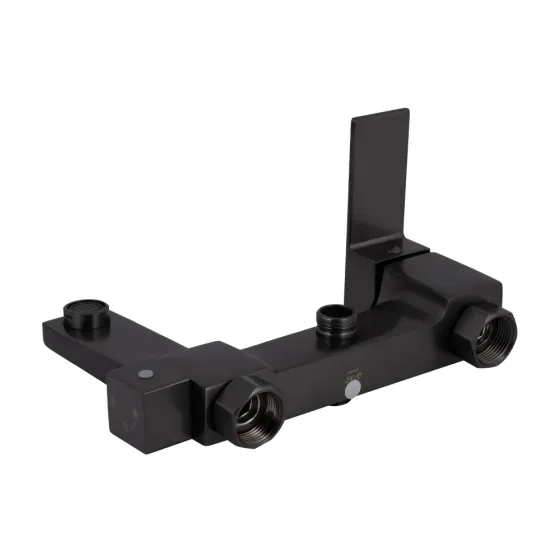 Душова система з виливом Qtap Gemini на три споживачі QTGEM111GMB45688 Gunmetal Black PVD графіт Київ