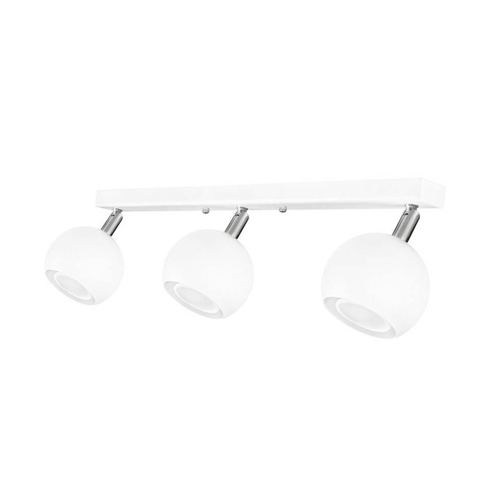 Світильник на планці з поворотними плафонами Е27-3 Core NL 11151-3 WH Київ - фото 3