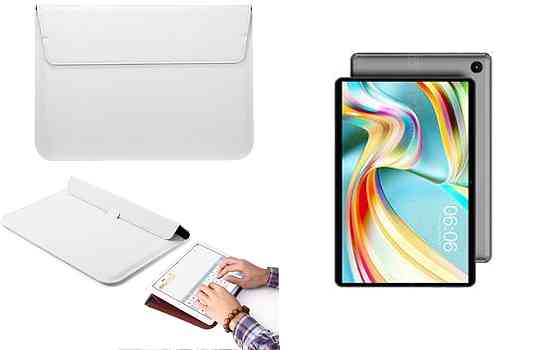 Чехол-конверт VitoCase для Teclast P25, P25T, с функцией подставки для планшета Белый Киев