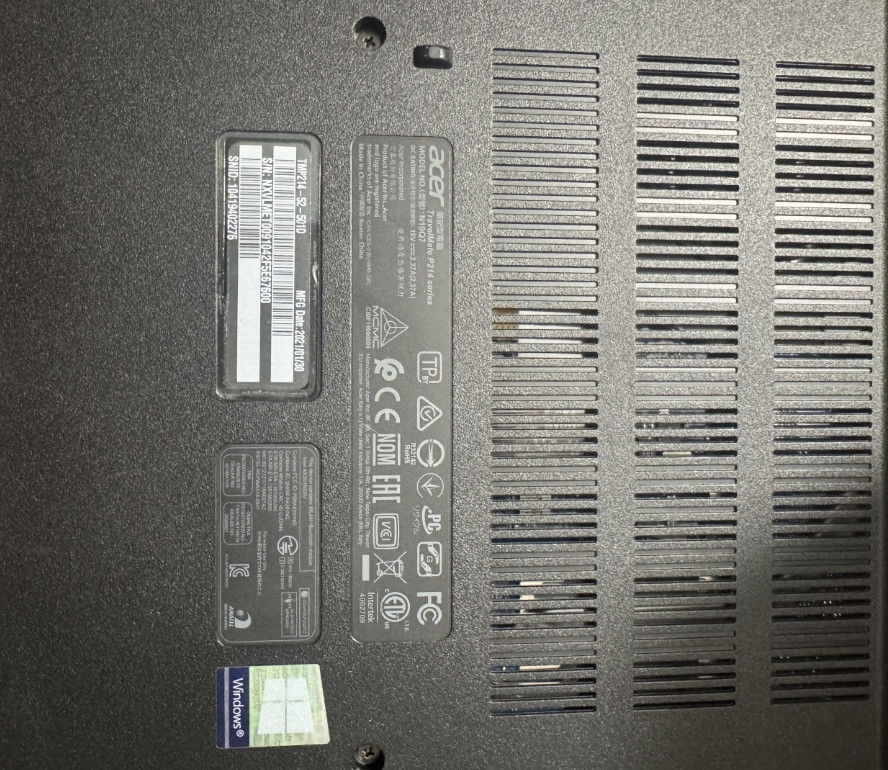 Aser travelmate p214 14.1’ i5 / 8gb / 512 Харьков - изображение 1