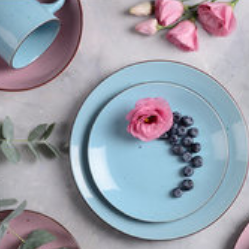 Салатник-піала Terra 650мл YF6002-3 блакитний LIMITED EDITION Житомир