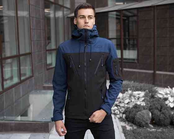 Куртка мужская демисезонная с капюшоном Pobedov Korol' Lev Киев