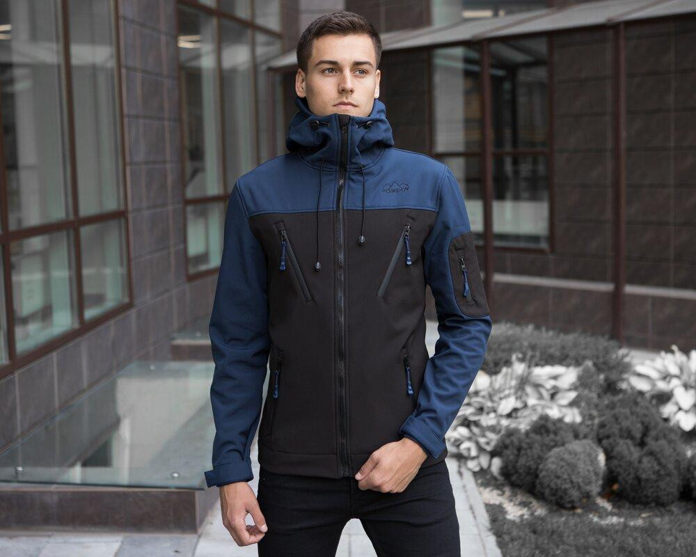 Куртка мужская демисезонная с капюшоном Pobedov Korol' Lev Киев - изображение 1